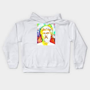 Plutarch Colourful Portrait | Plutarch Artwork 11 Kids Hoodie